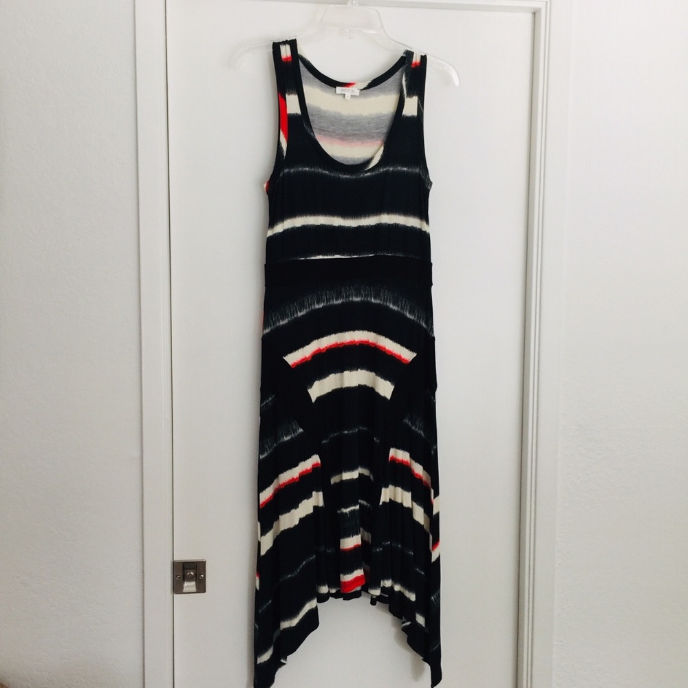 Weston Jersey Handkerchief Dress